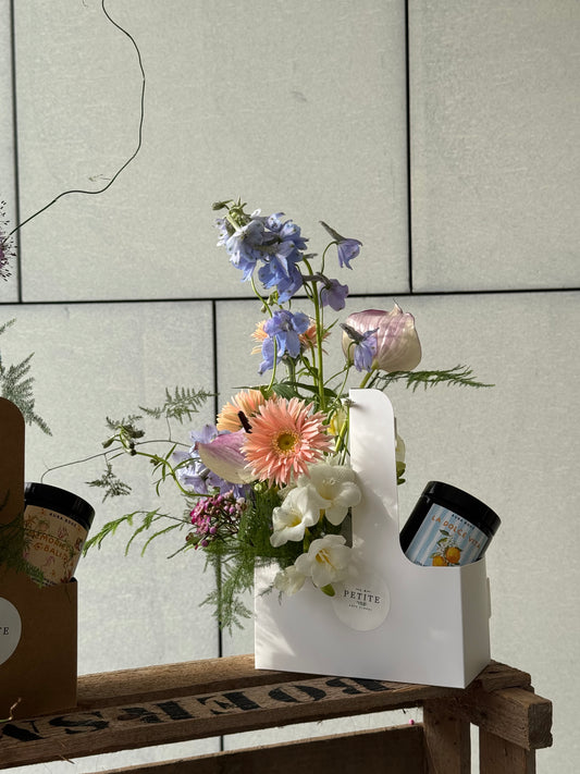 Caja Floral Mini Blanca